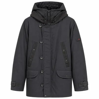 Peuterey Down Jacket Fadi Eco Fur Blue
