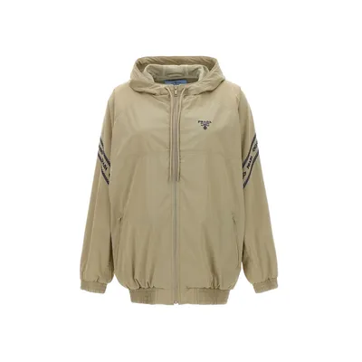 Prada ベージュのジャケット Logo Jacket