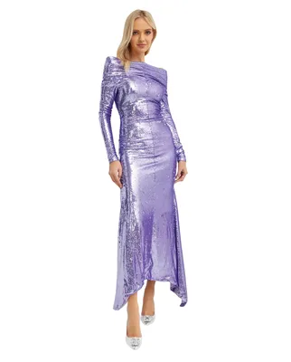 The Attico パープルのワンピース Dress Long Purple
