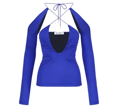 The Attico ブルーのTシャツ・トップス Top Vivid Blue