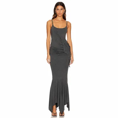 The Attico グレーのワンピース Dress Long Scuro Grey