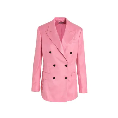 Tom Ford ピンクのブレザー Double-Breasted Blazer